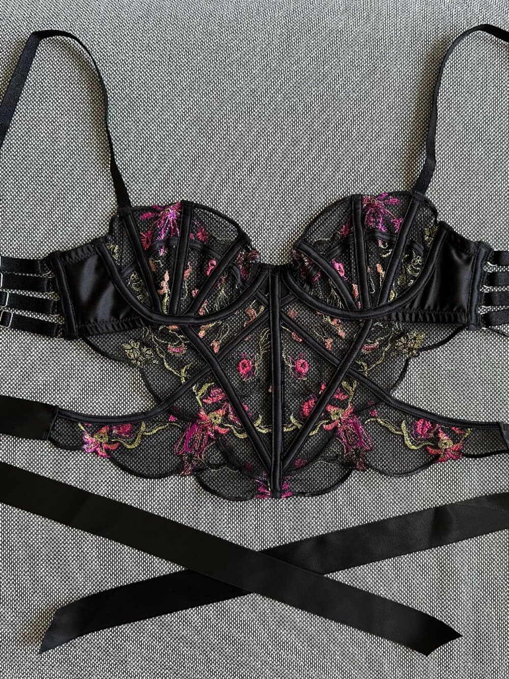 Thistle and Spire Venus Bustier - XS Black - NWT Current Style